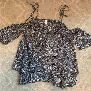 Off the shoulder blouse